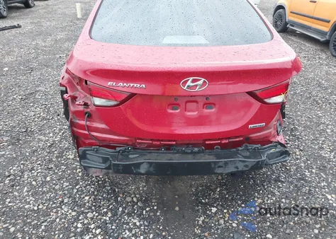 2014 Hyundai Elantra Limited z USA, uszkodzony, nr VIN KMHDH4AE1EU105475